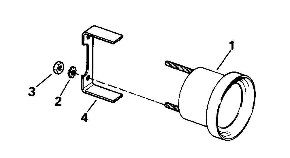 Omc System Check Gauge - 2 In. Instruments 1996 Accessories for