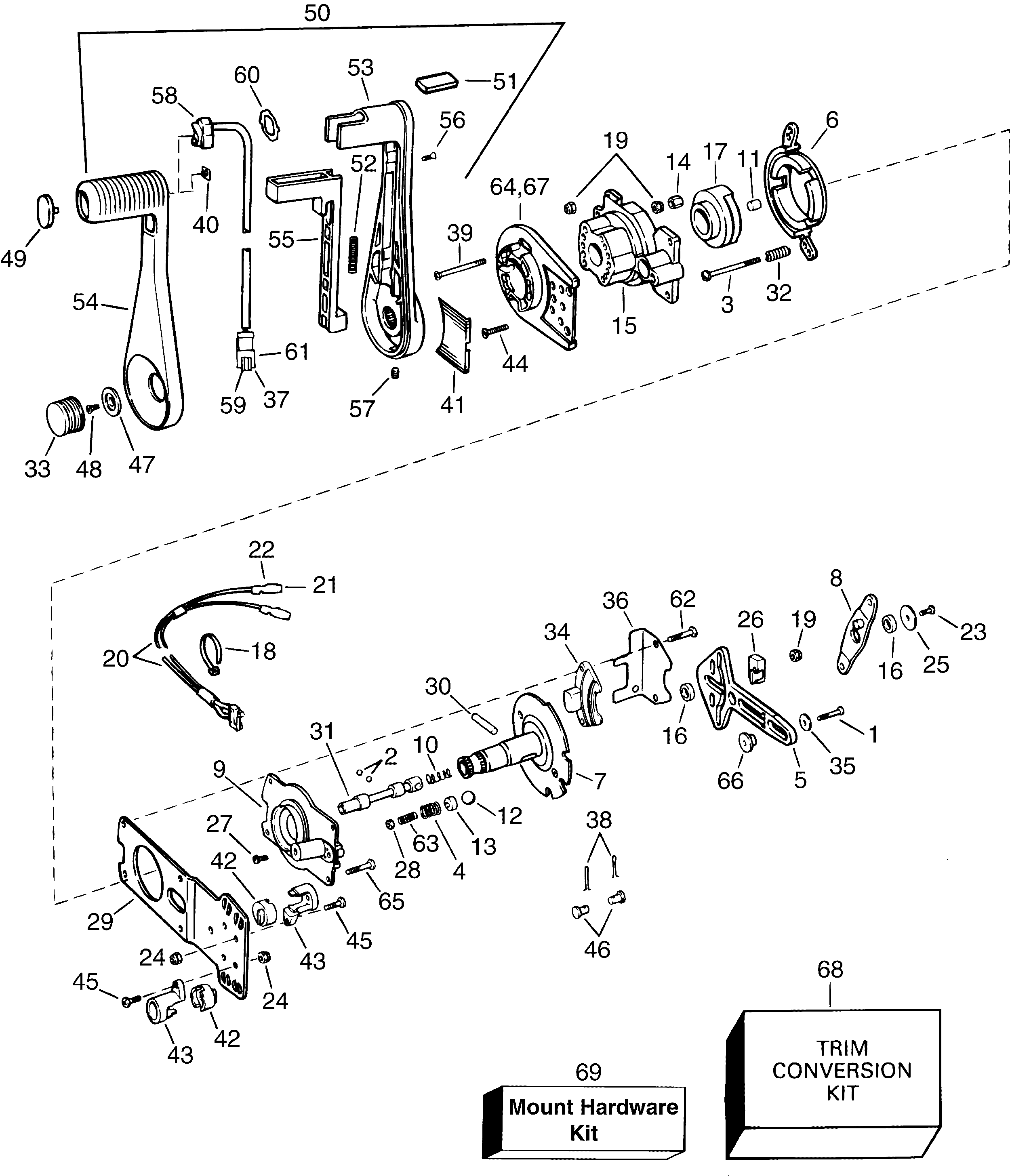 Mercury side mount control box diagram