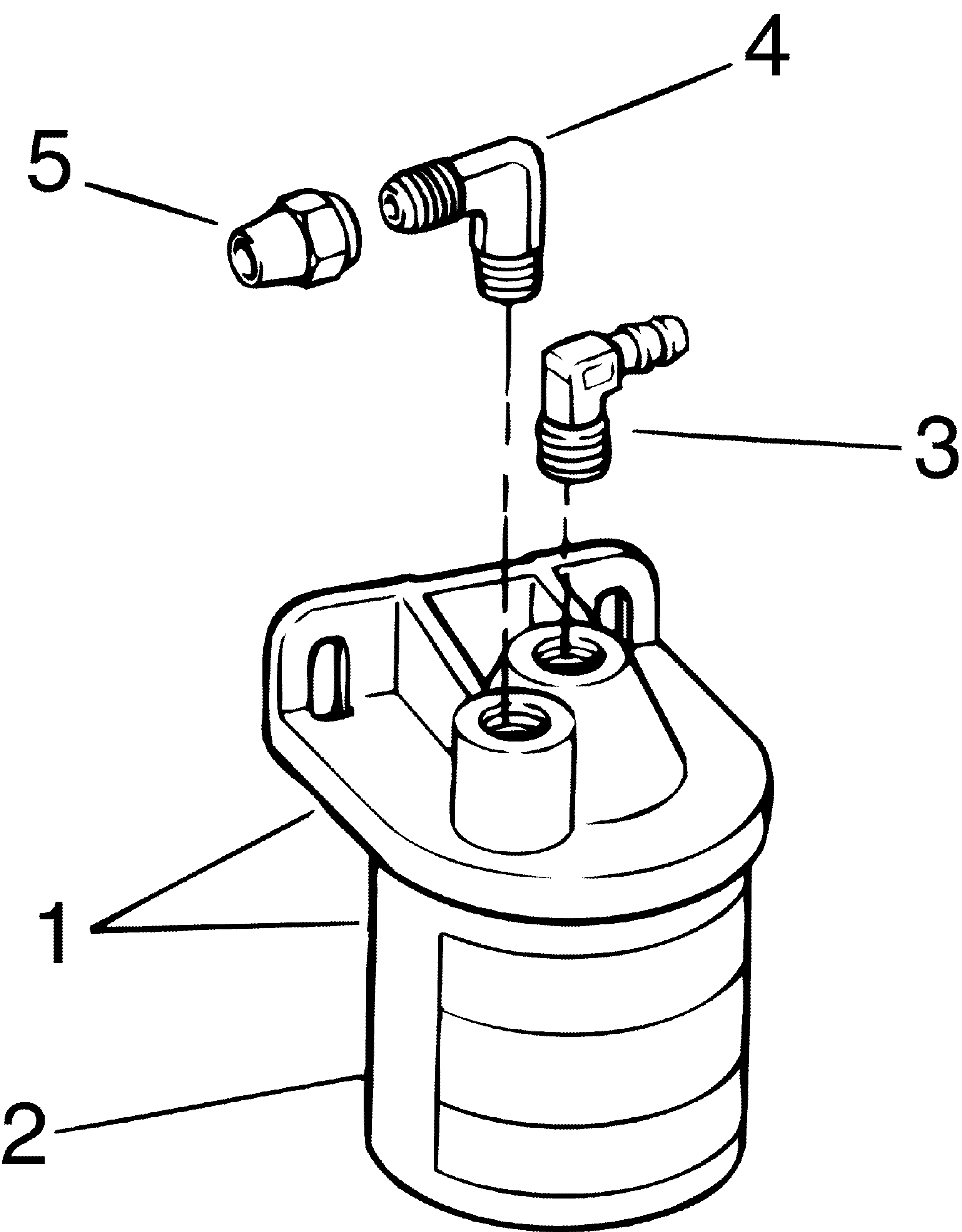 Marine Fuel Filter Water Separator Kit