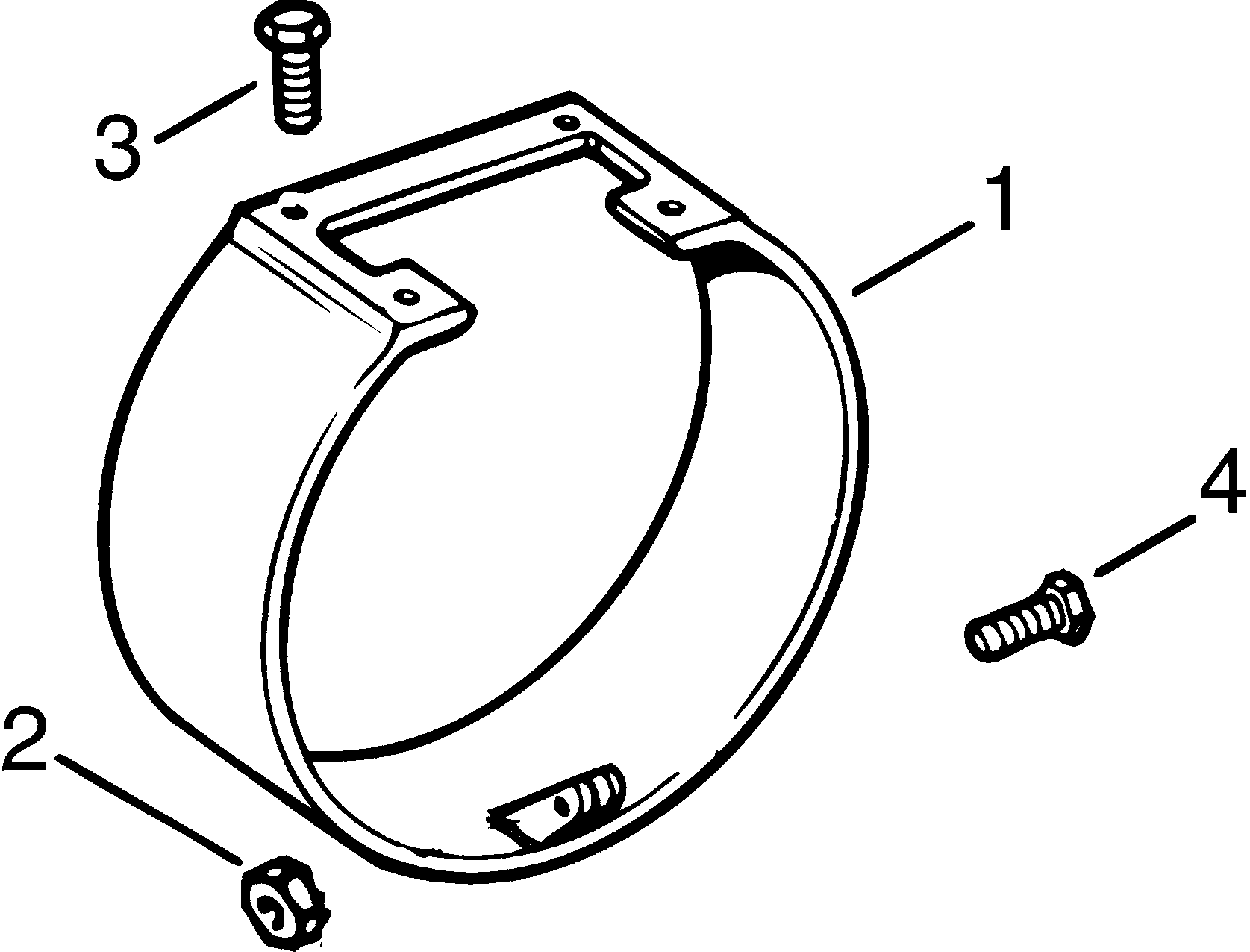 Propeller Guard Kit 9.9,15 Hp (2stroke) Miscellaneous Accessories