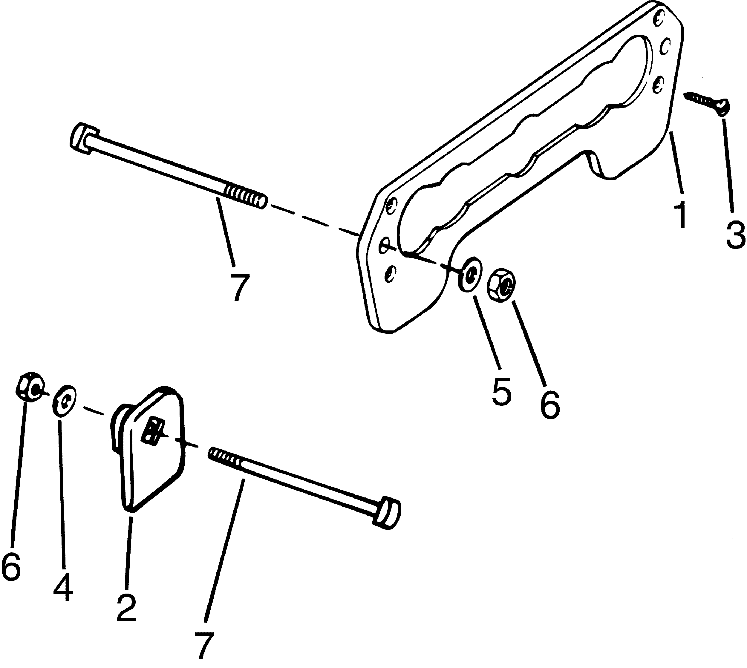 engine section Array - transom mount kit 40 hp manual tilt models e tec miscellaneous rh marineengine com