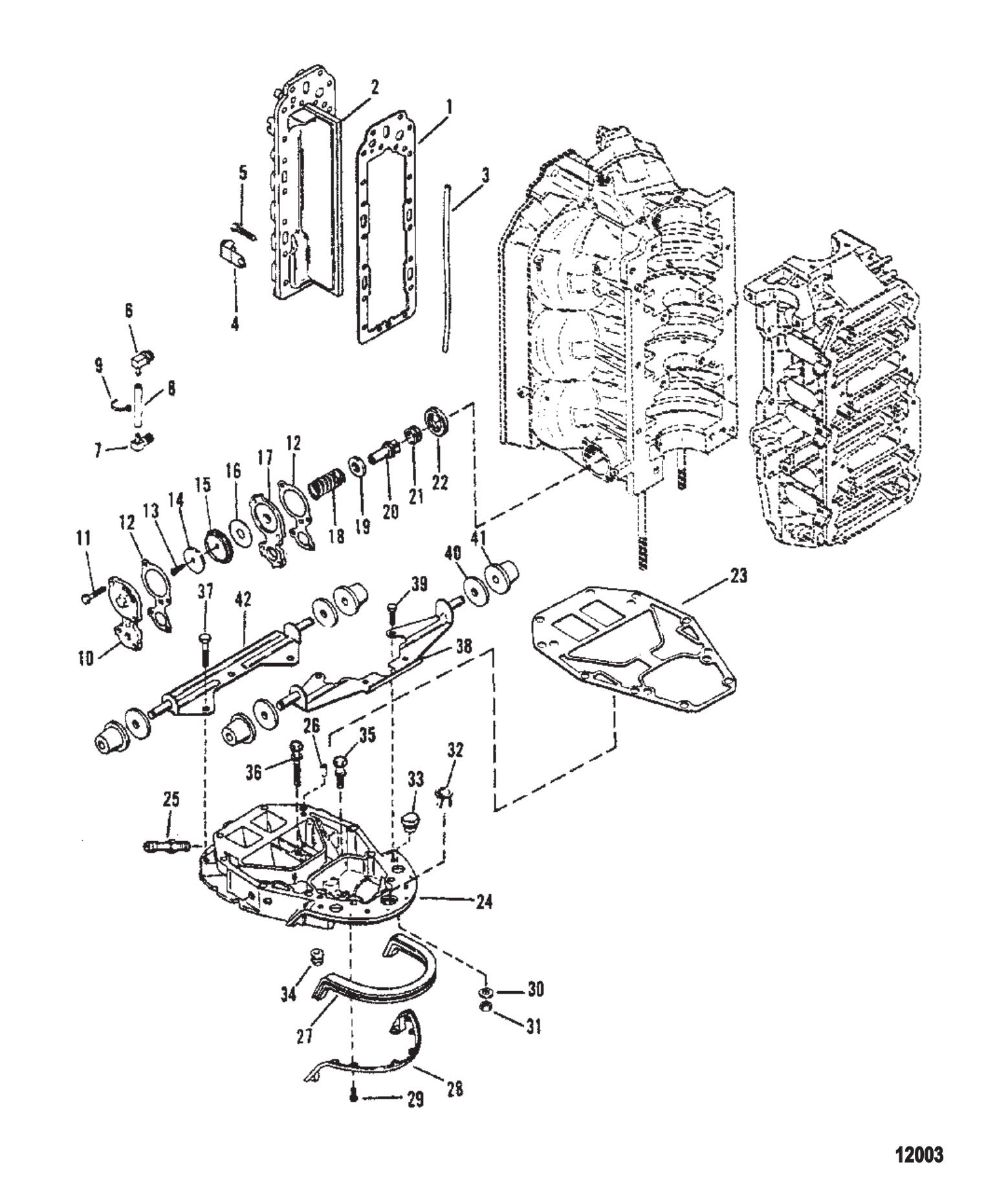 Exhaust Manifold & Exhaust Plate