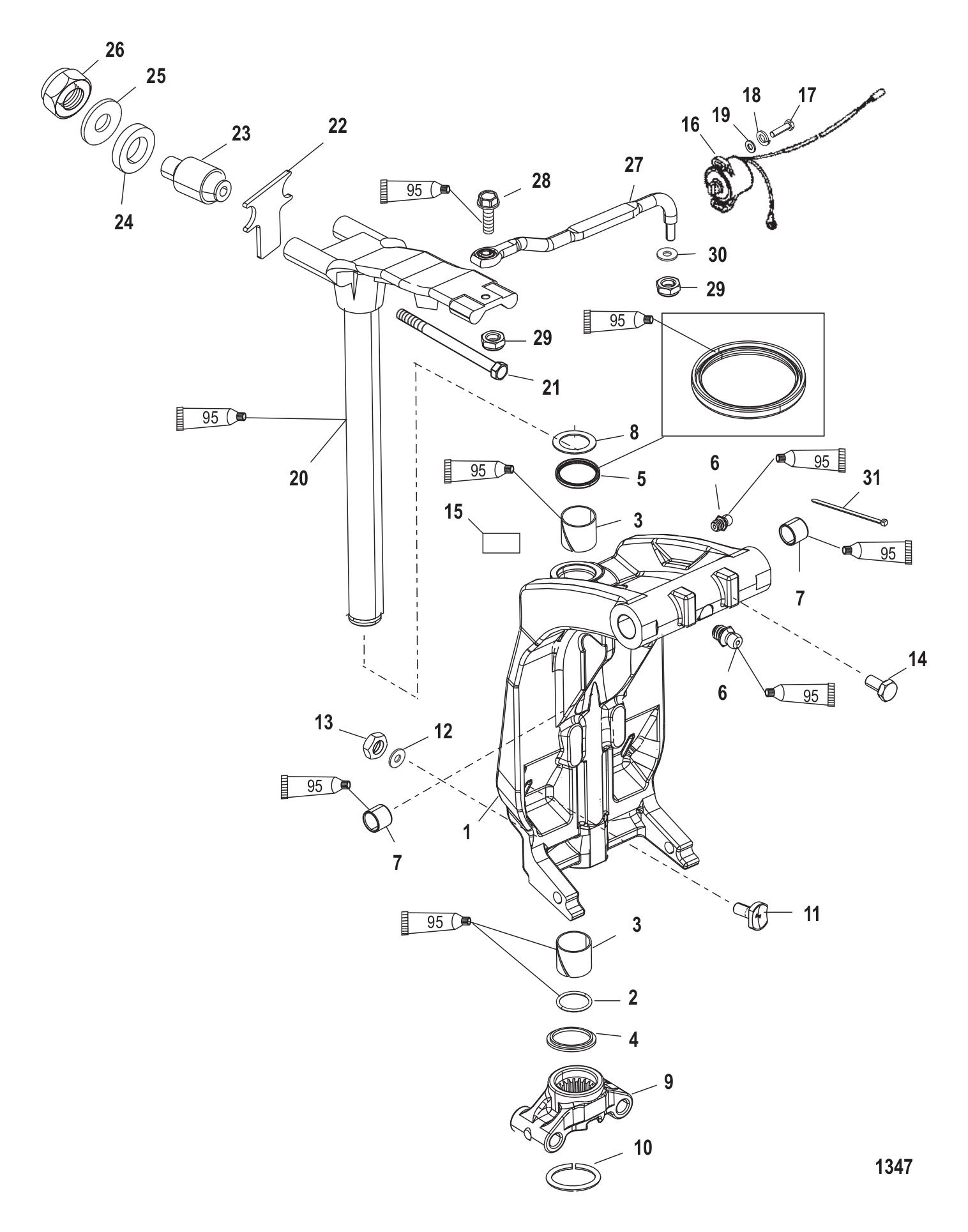 Swivel Bracket & Steering Arm