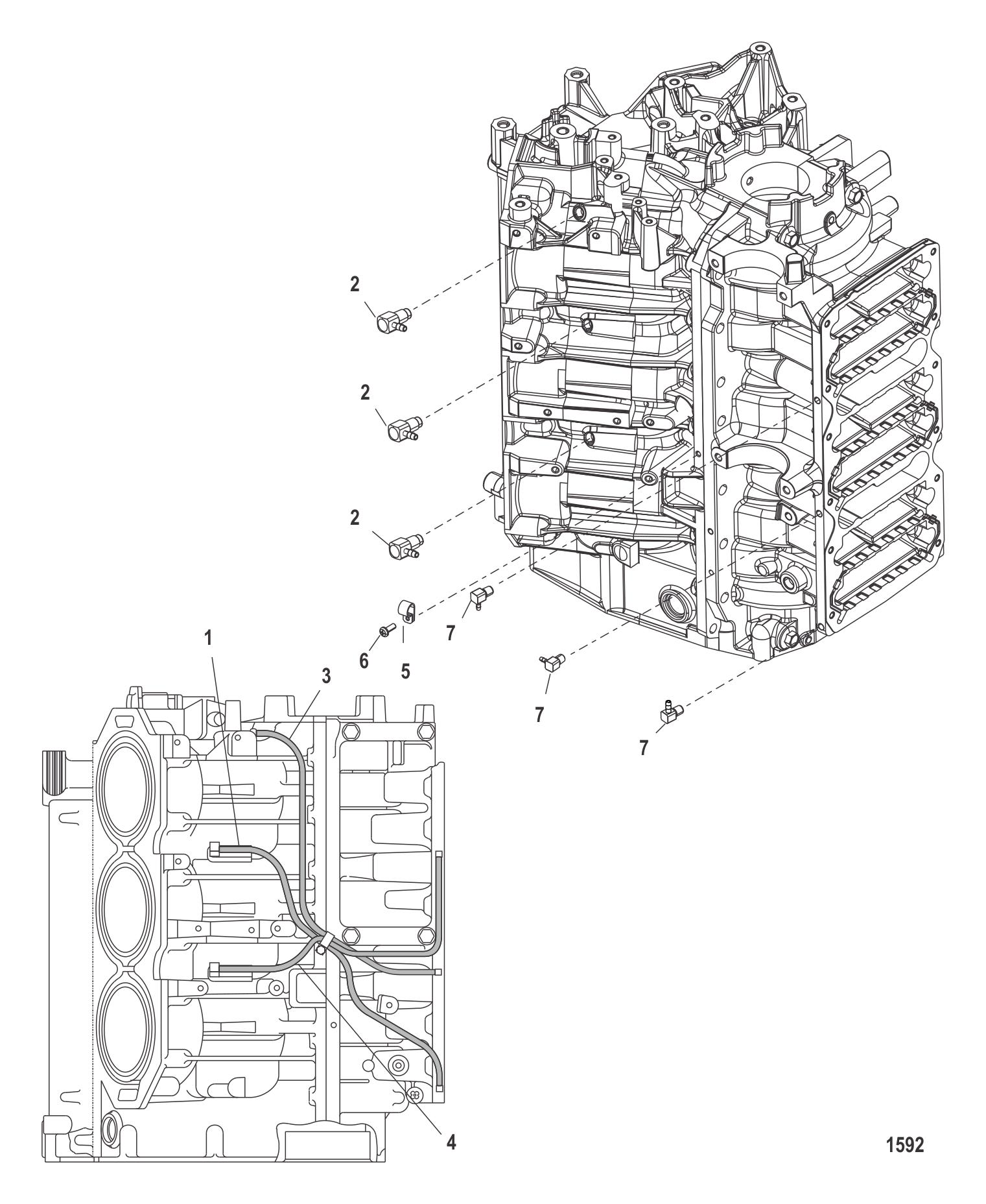 Starboard Center Main Oiling System