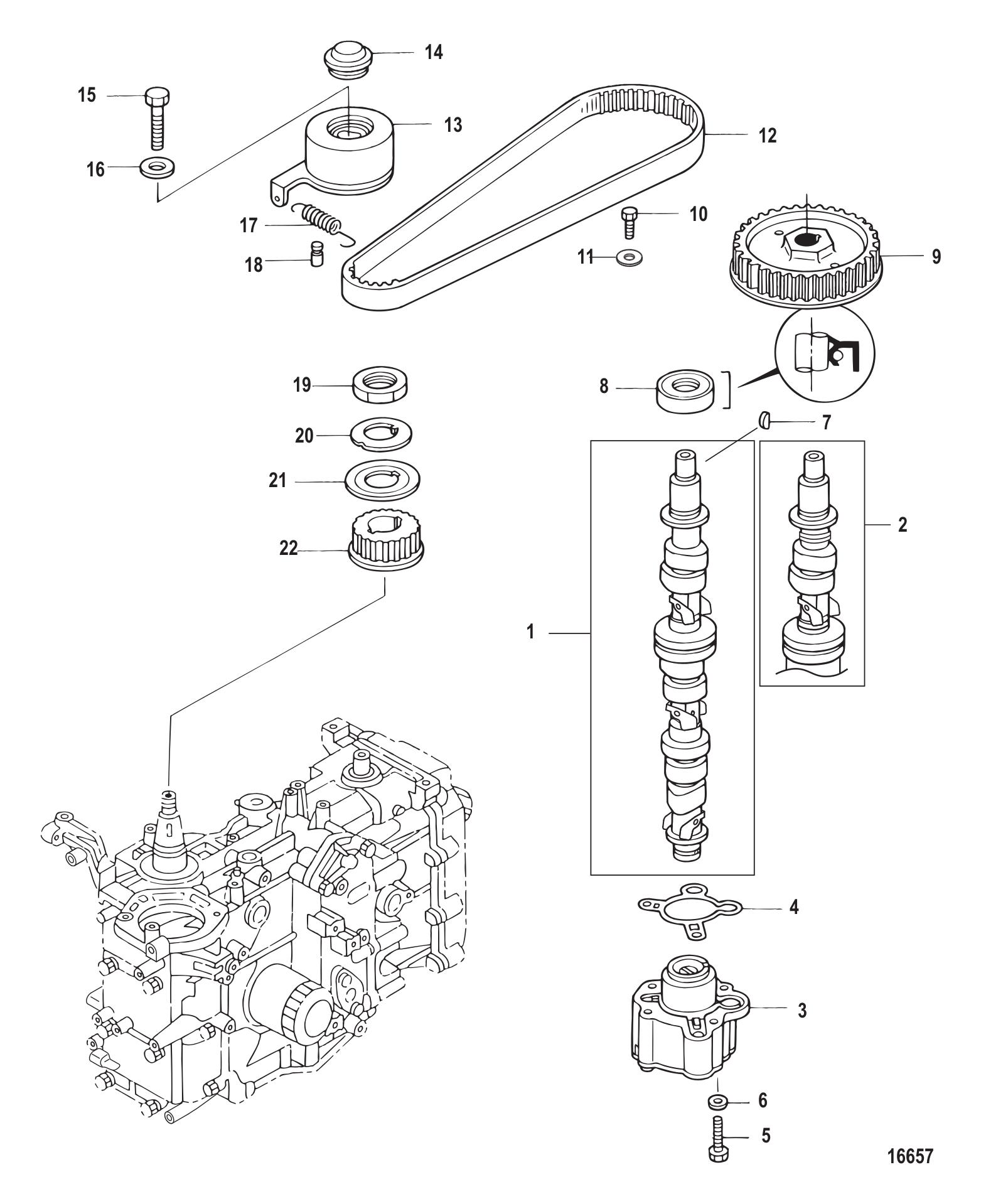 Camshaft / Oil Pump