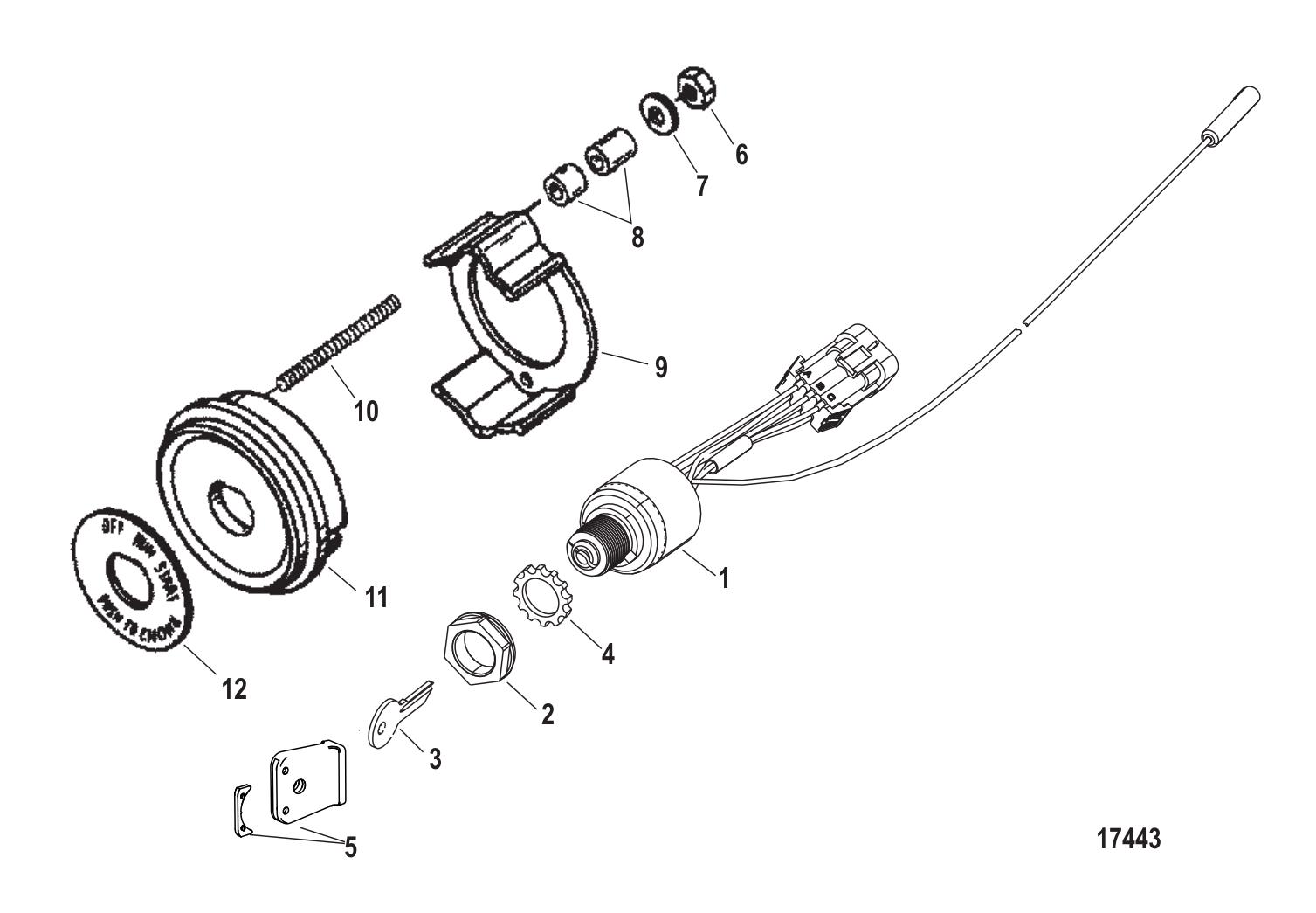 Key Switch Kit (88107A13)