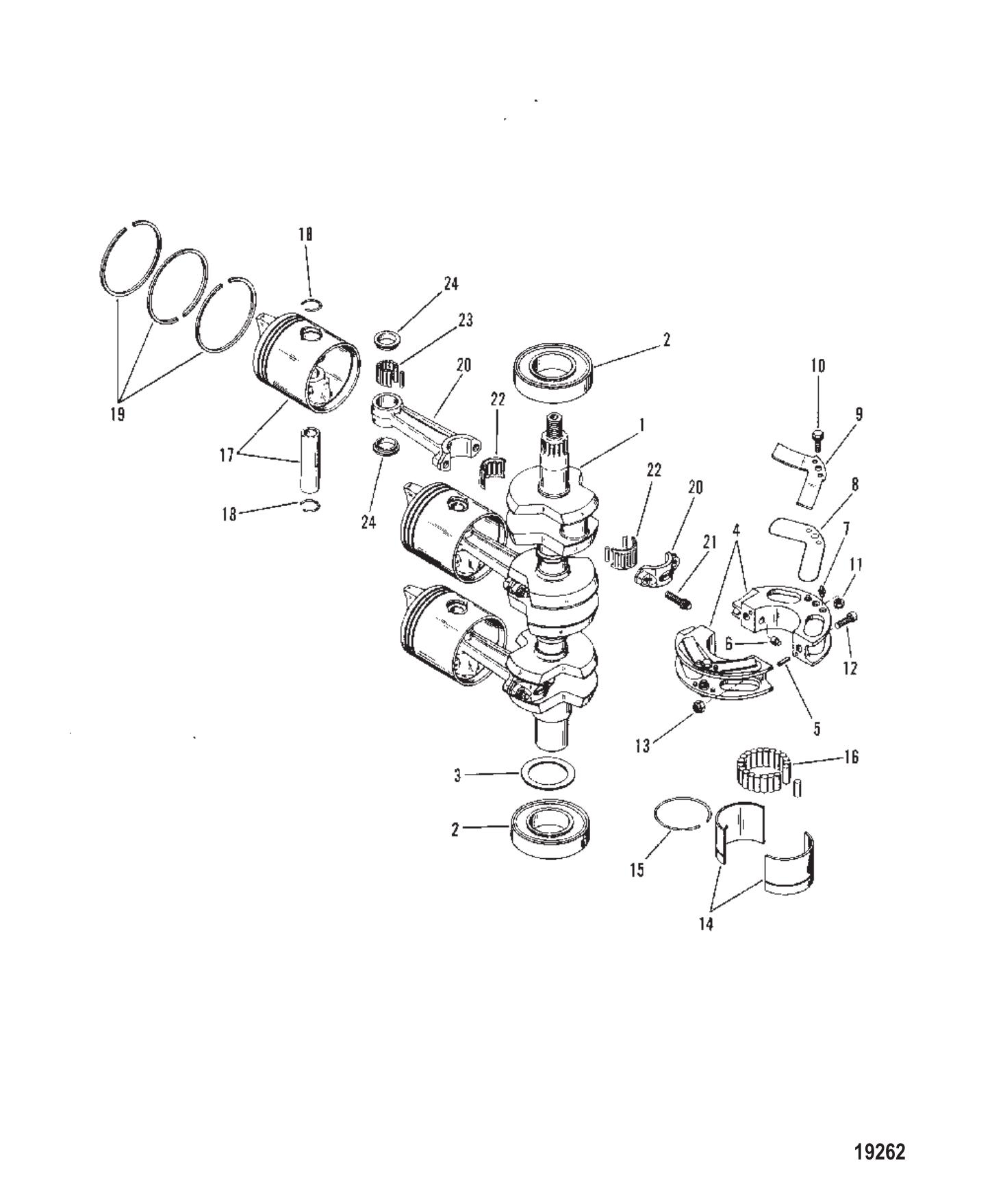 Crankshaft, Pistons & Connecting Rods