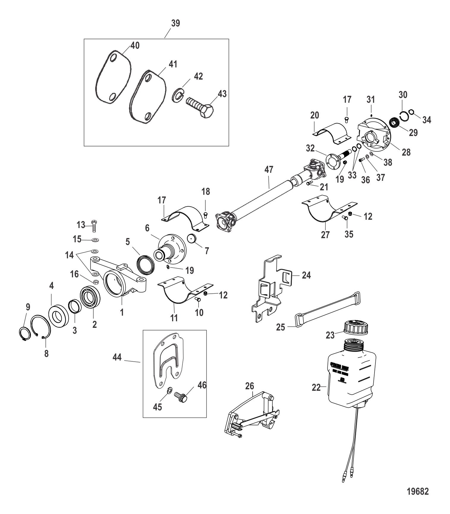 Driveshaft Extension Kit Qsb 5.9L