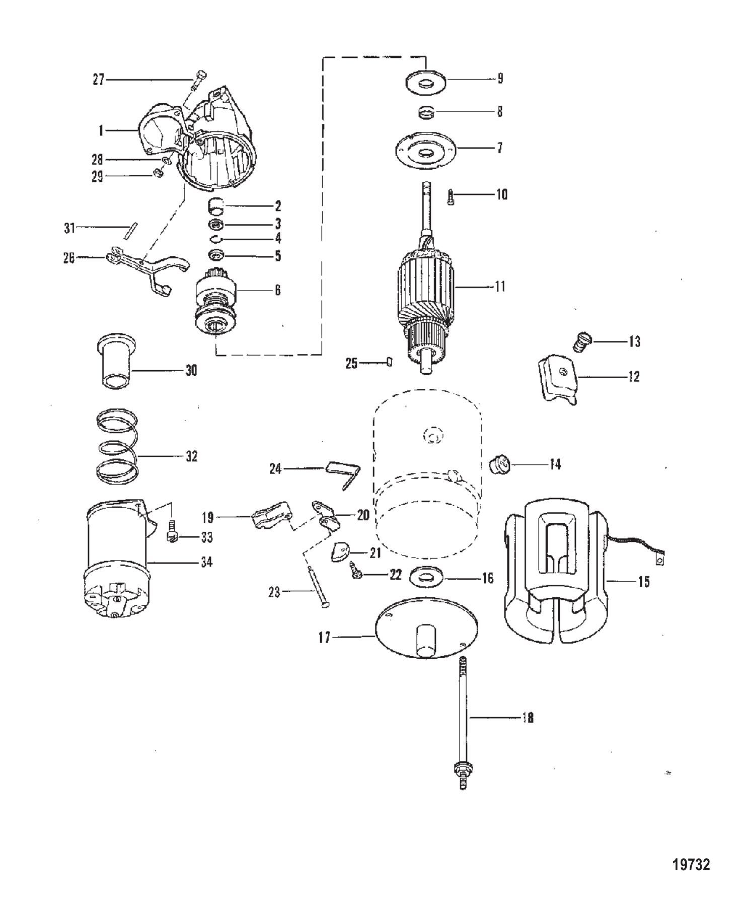 Starter Motor Assembly