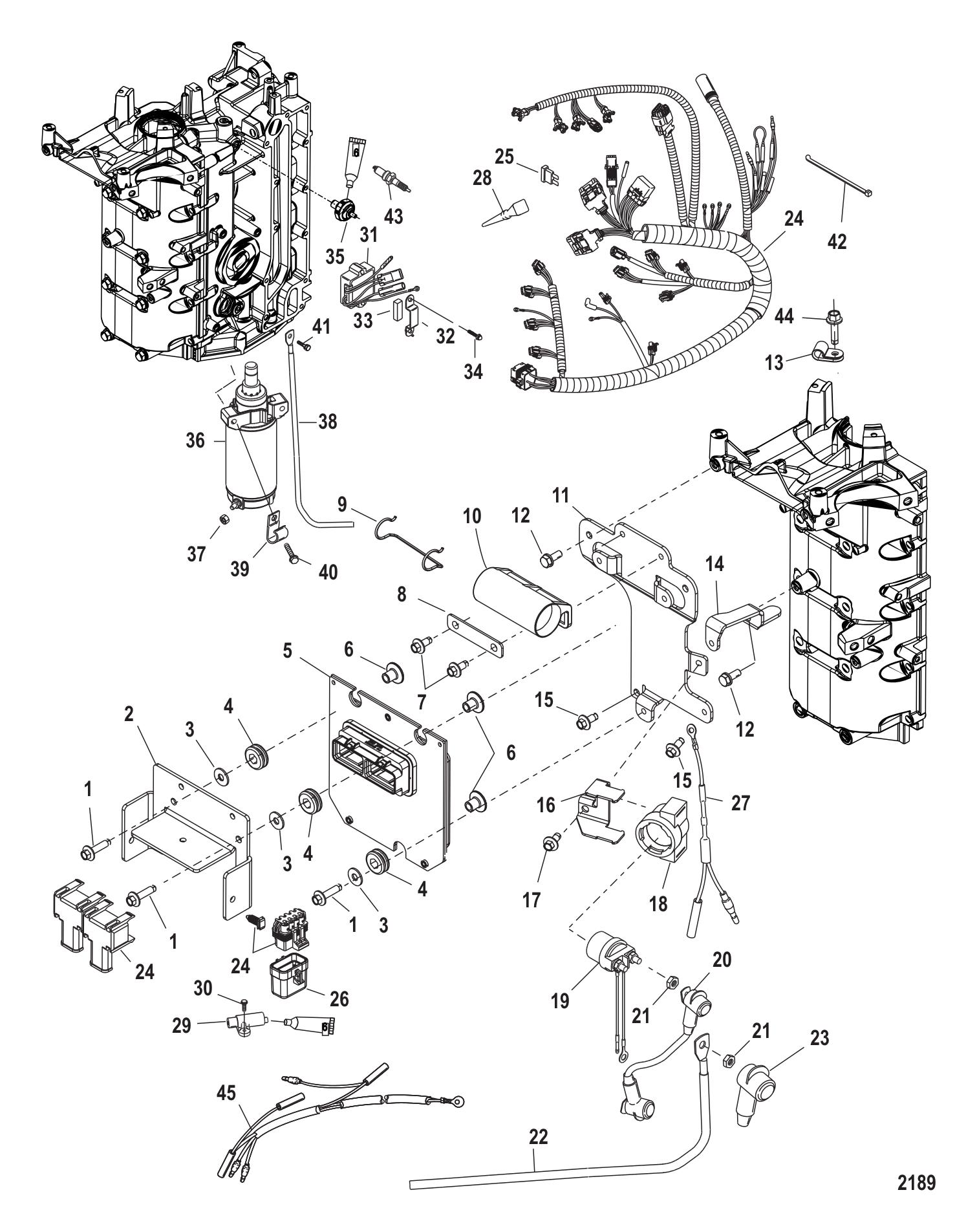 Electrical Components (USA-1B226999 / BEL-0P400999 & Below)