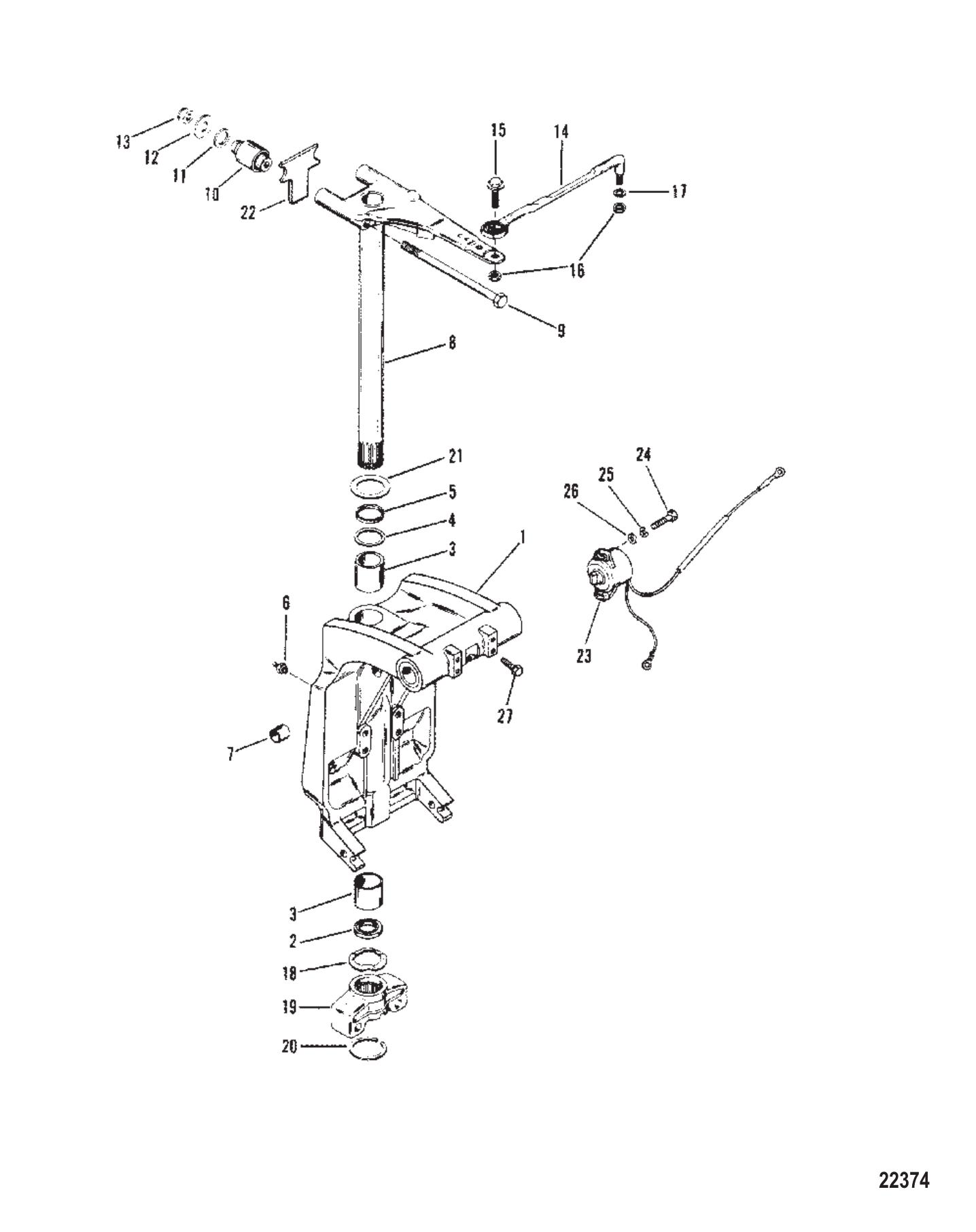 Swivel Bracket & Steering Arm