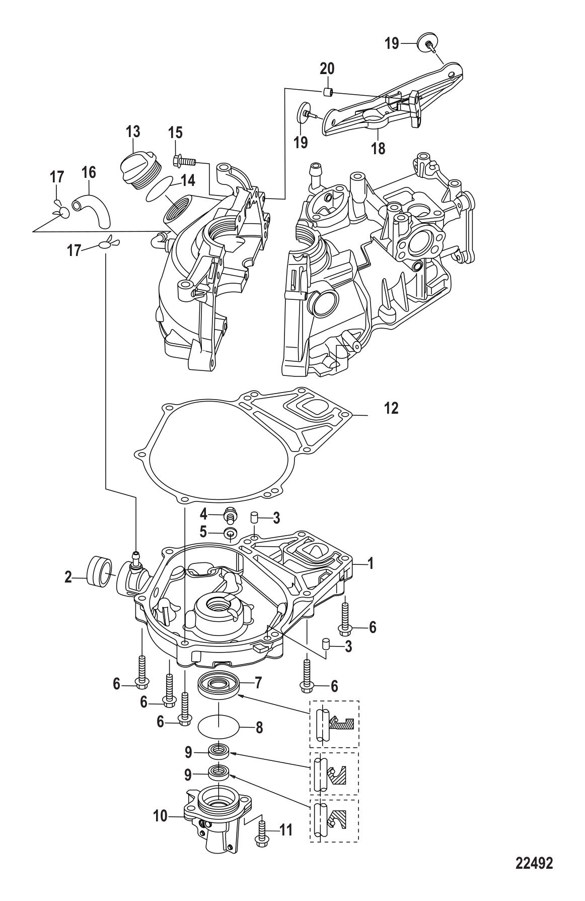 Oil Pan Serial # 0R318095 & Below