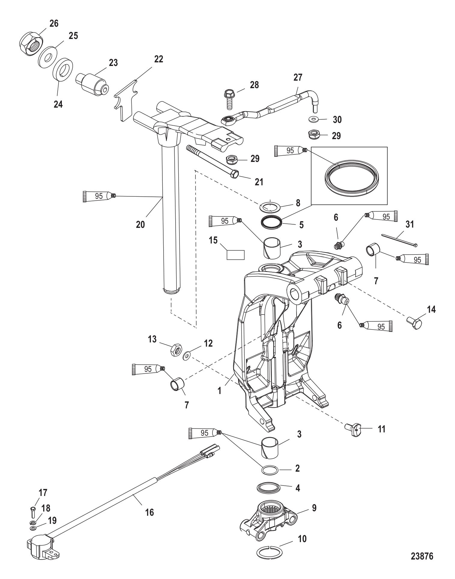 Swivel Bracket & Steering Arm
