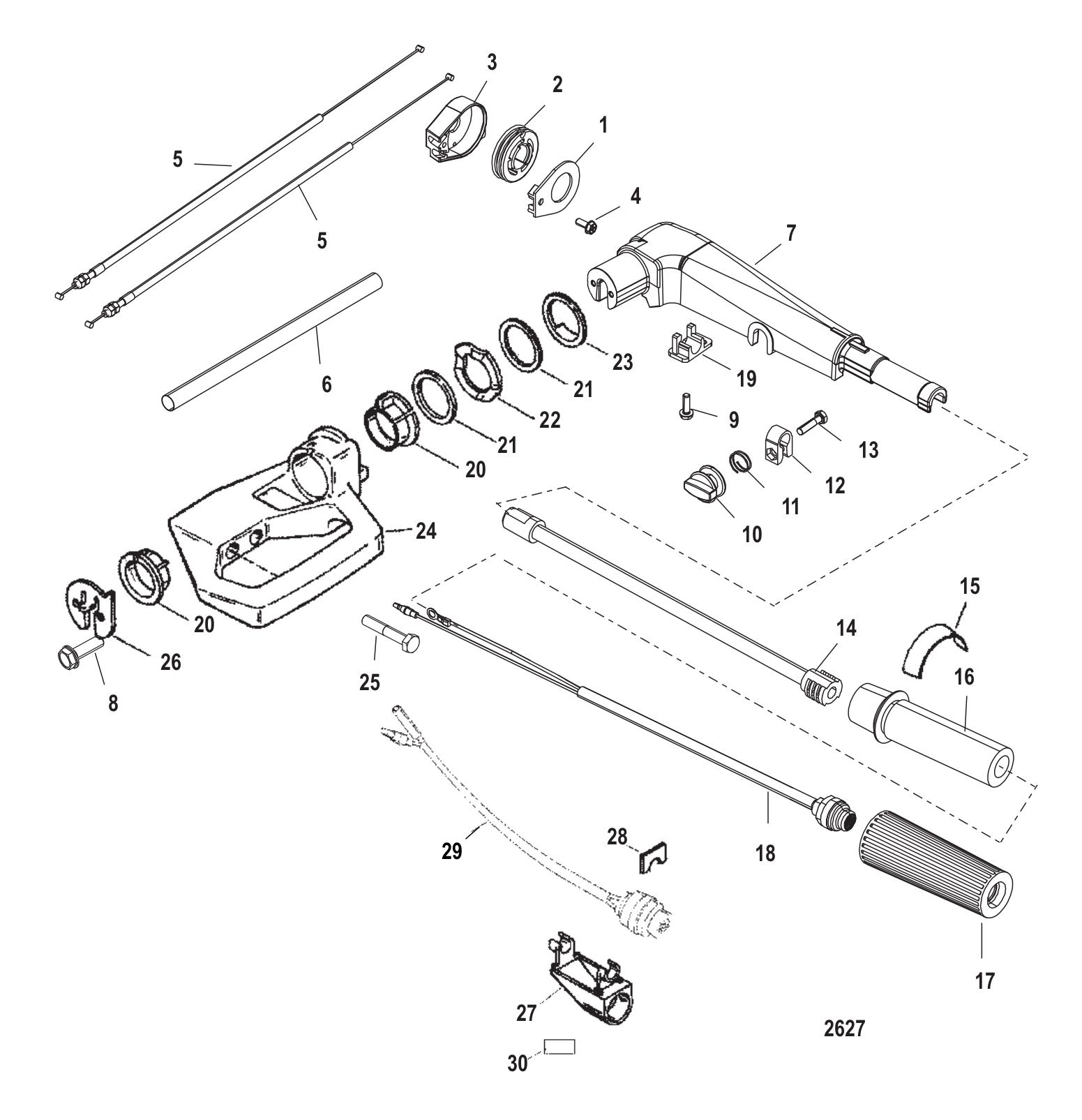Tiller Handle