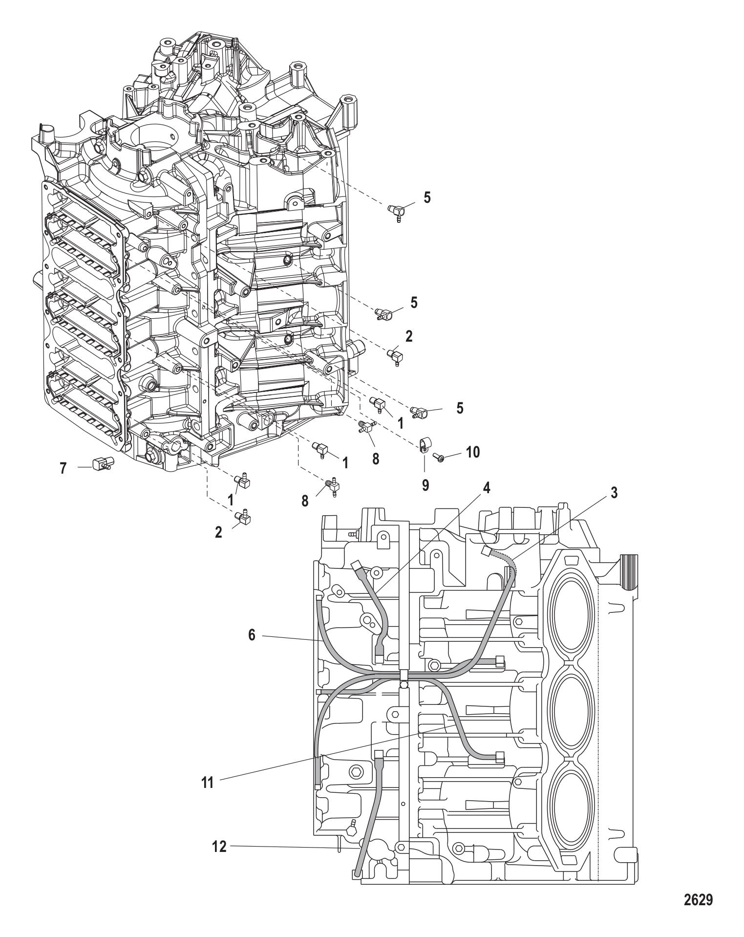 Port Center Main Oiling System