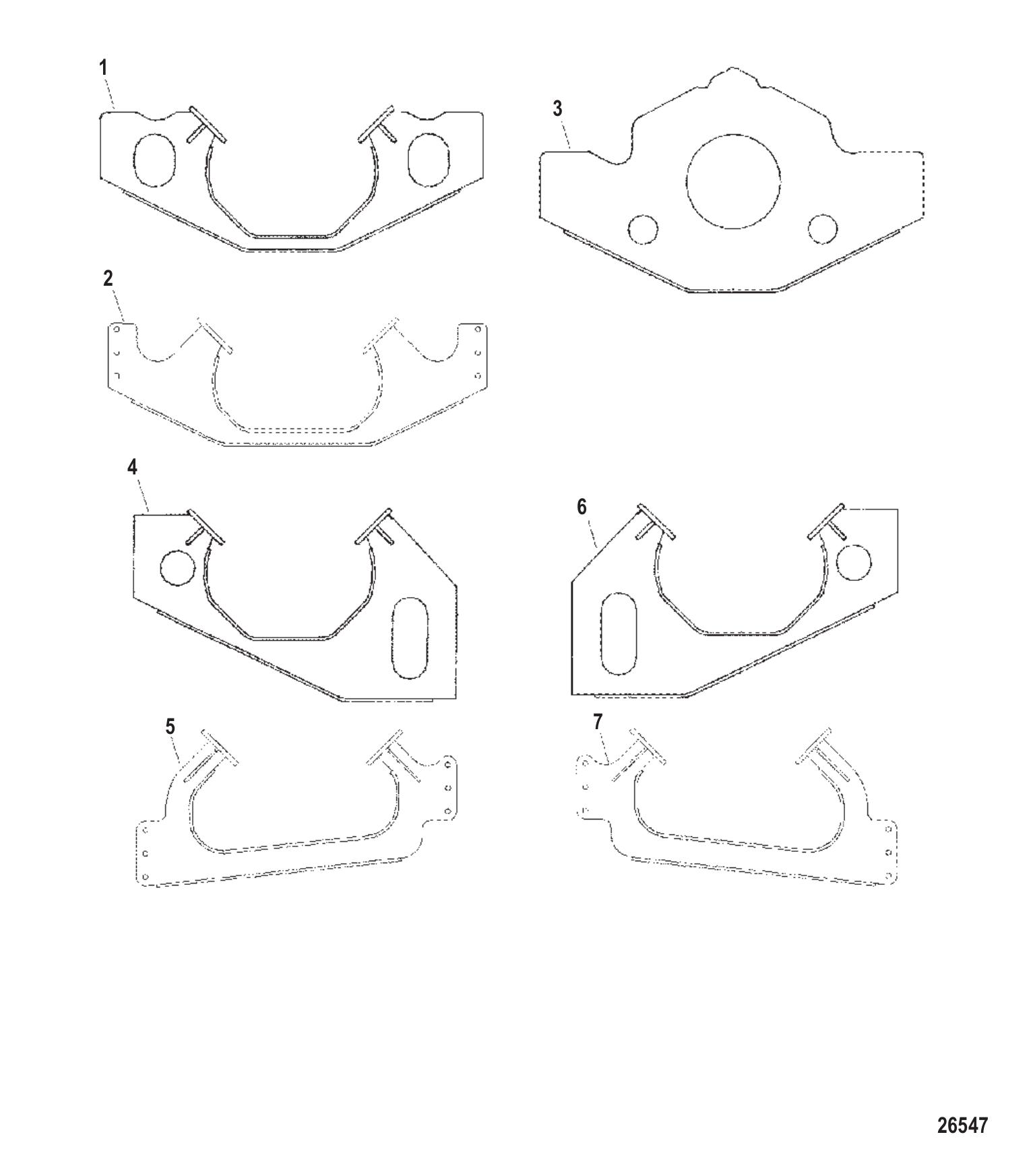 Mount Plates-engine