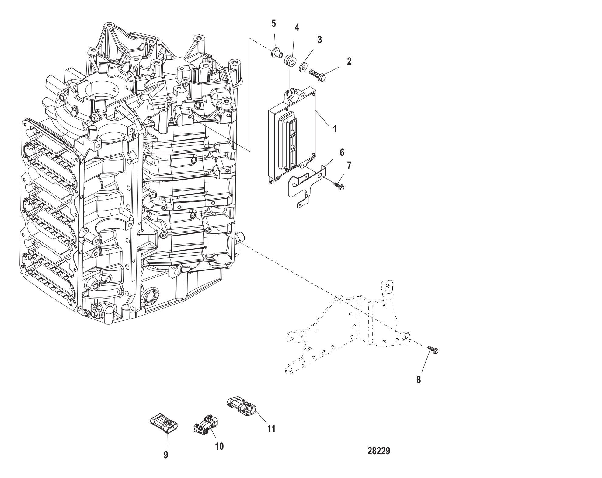 Pcm Mounting