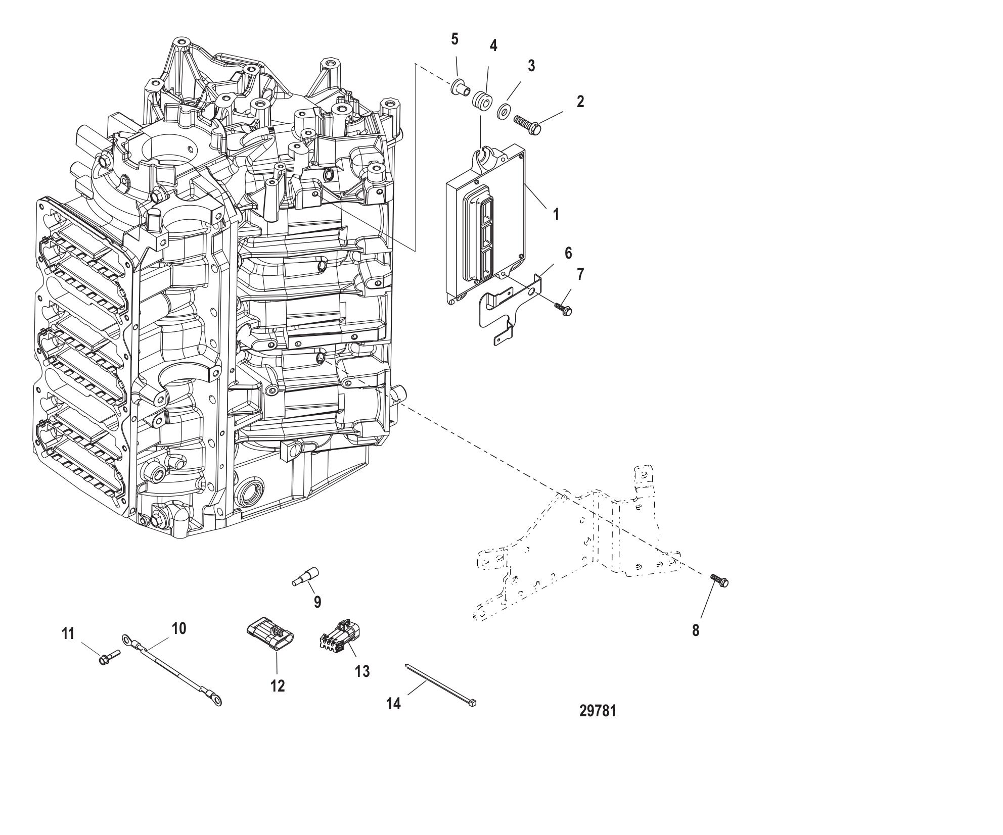 Pcm Mounting