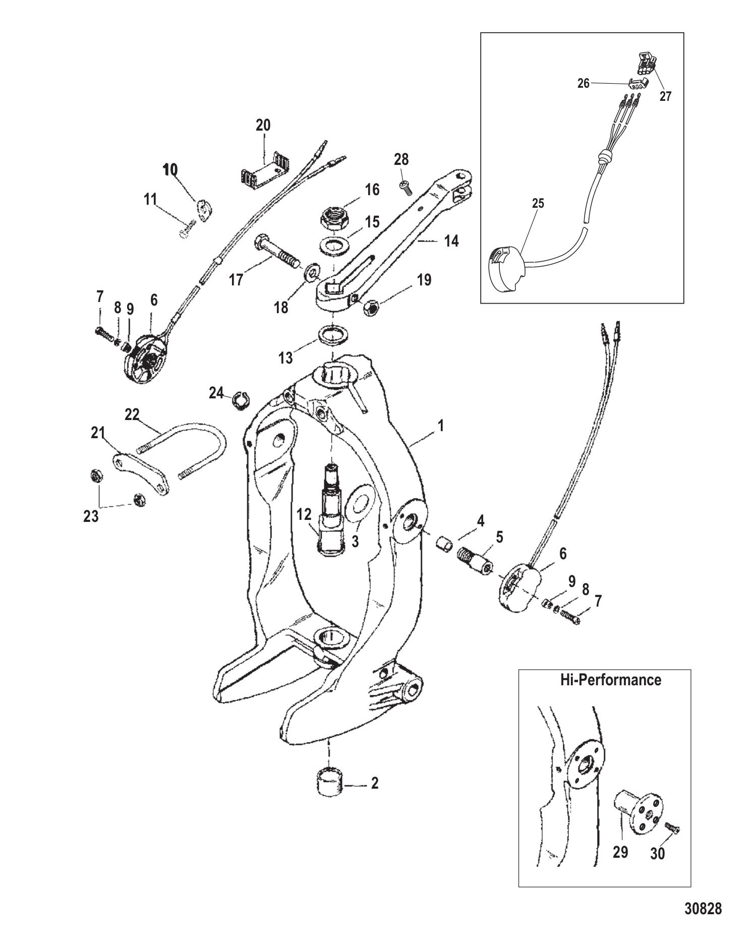 Gimbal Ring & Steering Lever