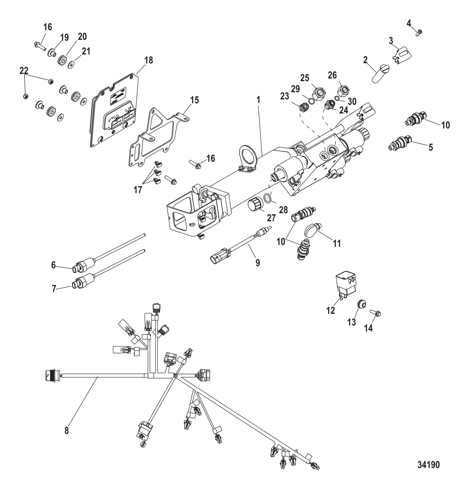Steering Actuator, Axius (Gen I) Sensors Screw In