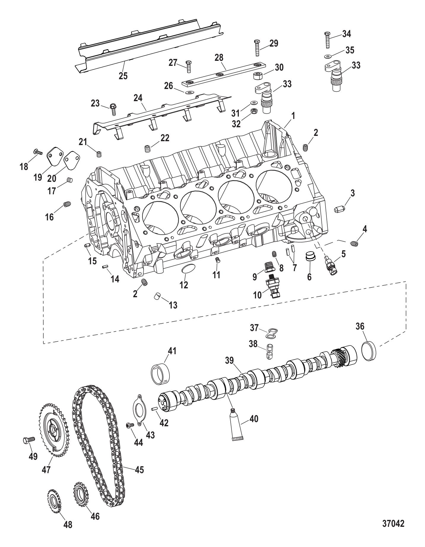 Engine Components (Cylinder Block & Camshaft)