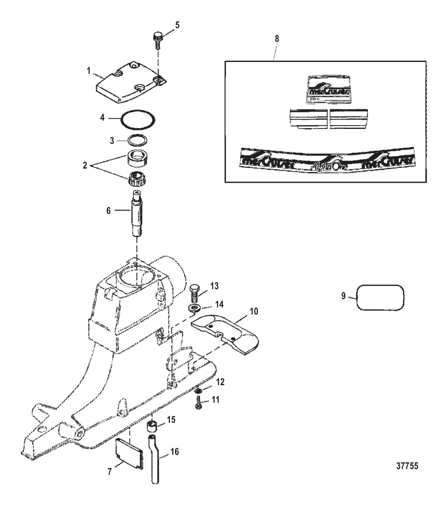 Driveshaft Housing & Driveshaft