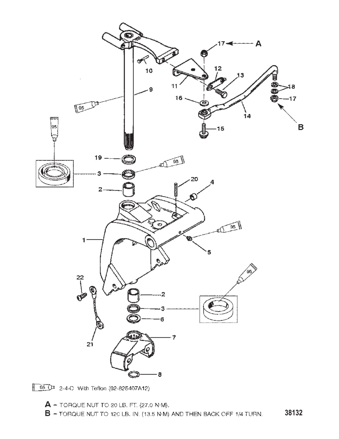 Swivel Bracket (S/N 0D182000 & Up)