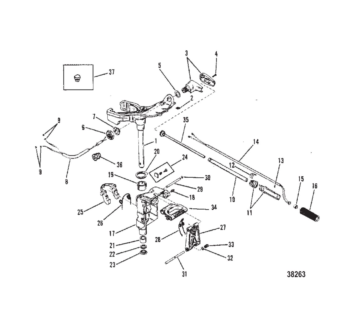 Swivel Bracket & Steering Handle