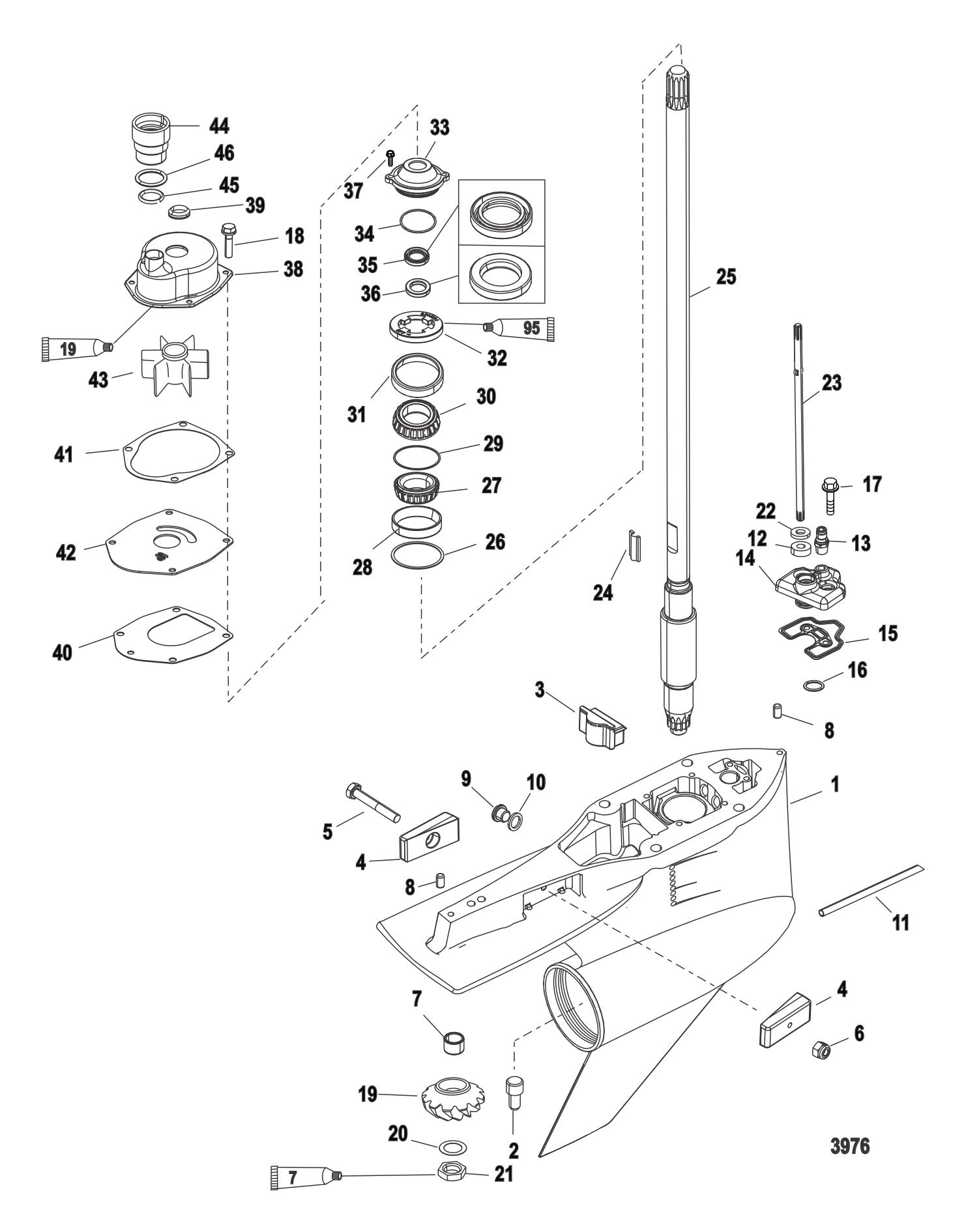 Gear Housing (Driveshaft - Torquemaster)