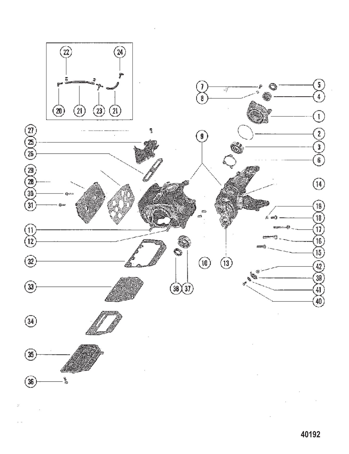 Cylinder Block & Crankcase Assembly