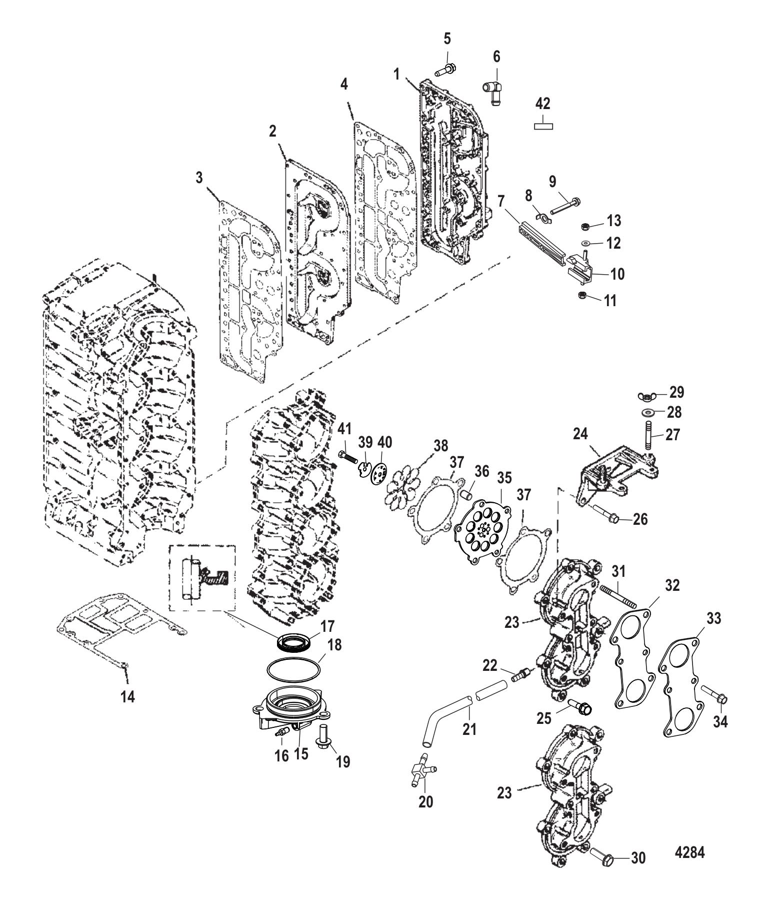 Inducition Manifold & Reed Block