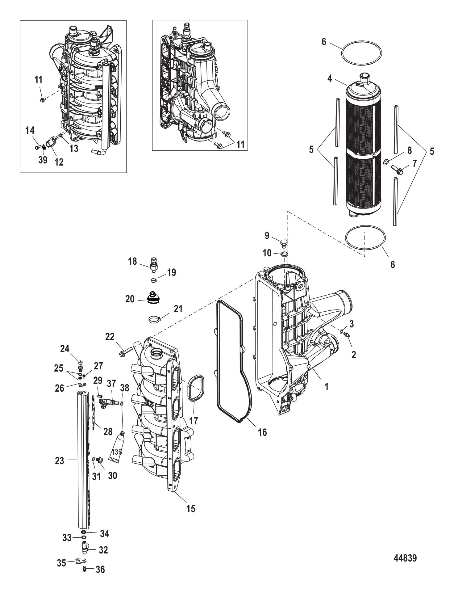 Charge Cooler / Intake Manifold