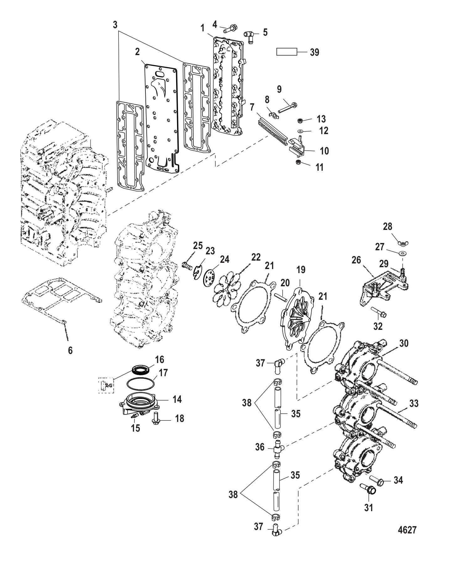 Induction Manifold & Reed Block