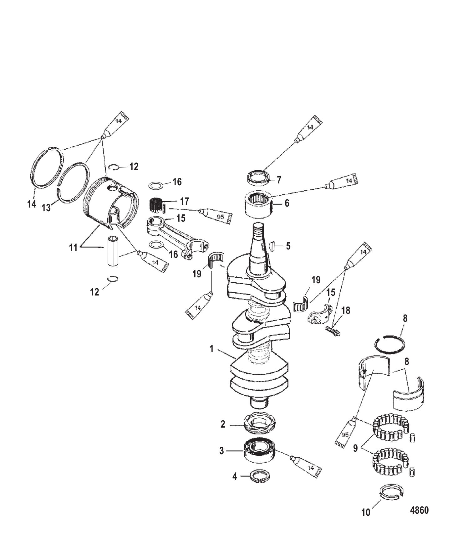 Crankshaft Pistons & Connecting Rods