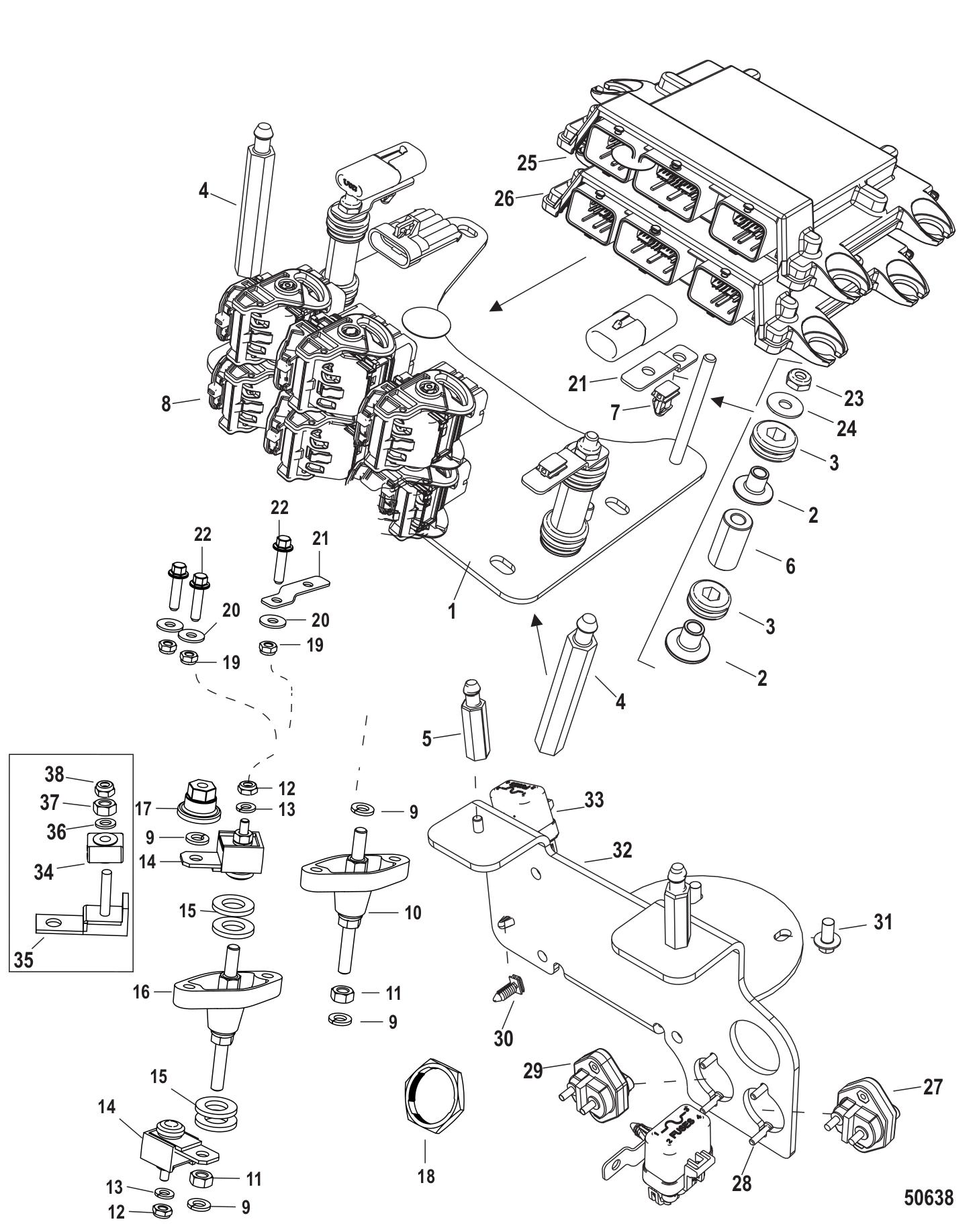 Electrical Plate Assembly