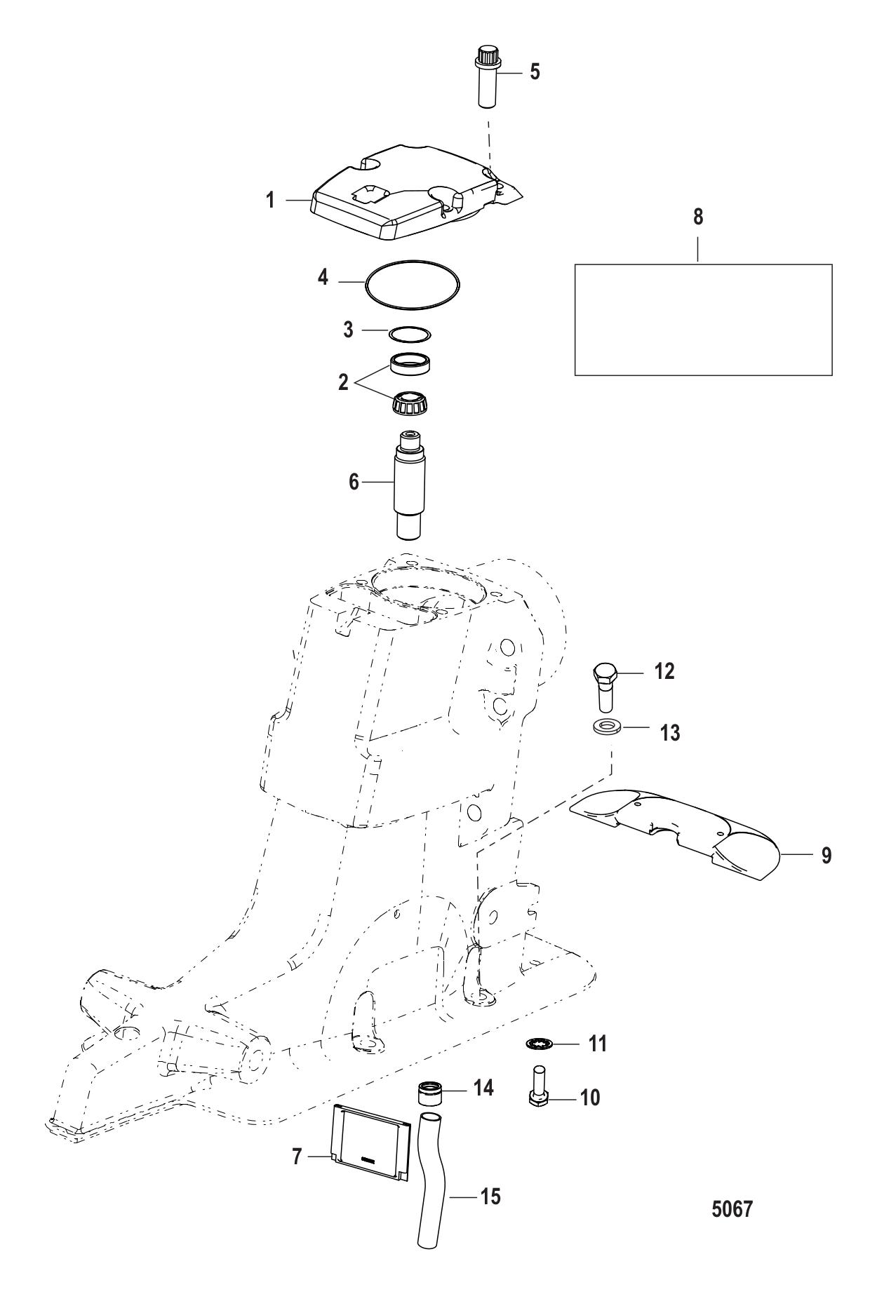 Driveshaft Housing & Driveshaft