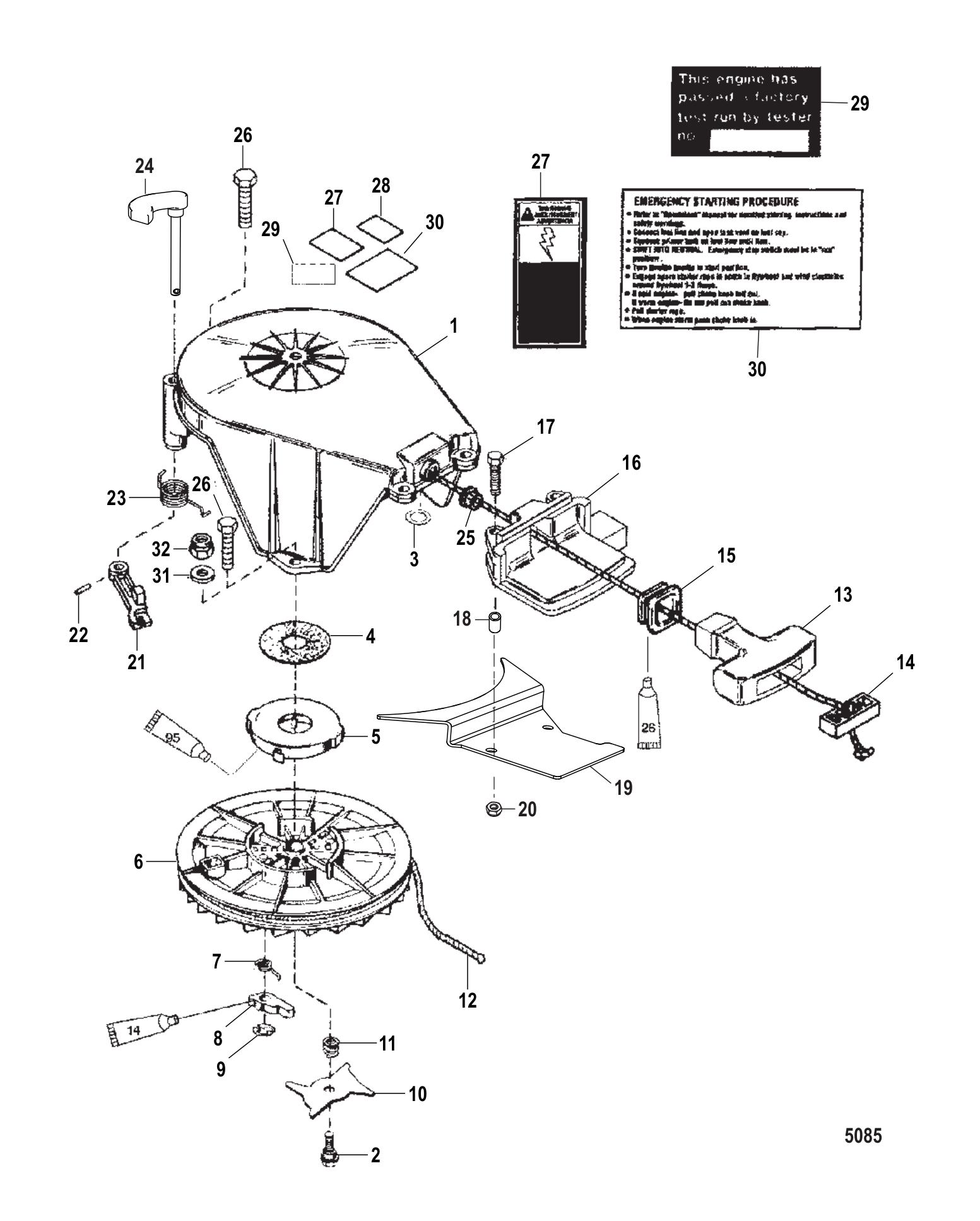 Starter Assembly (Manual)