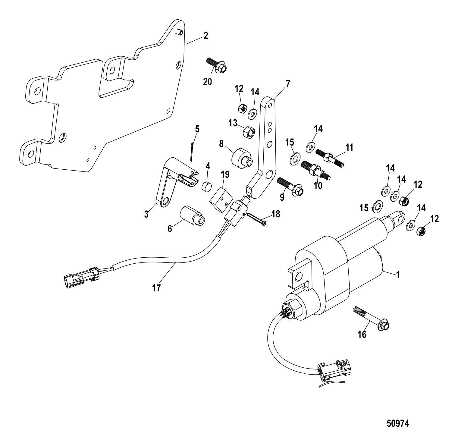 Shift Bracket Digital Throttle & Shift