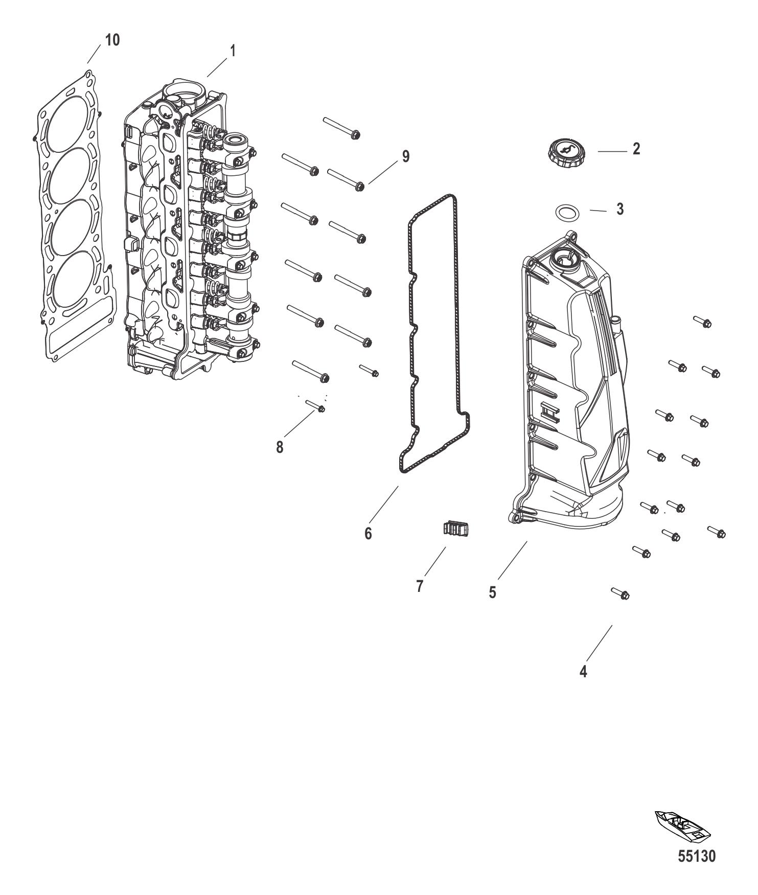 Cylinder Head & Camshaft Cover