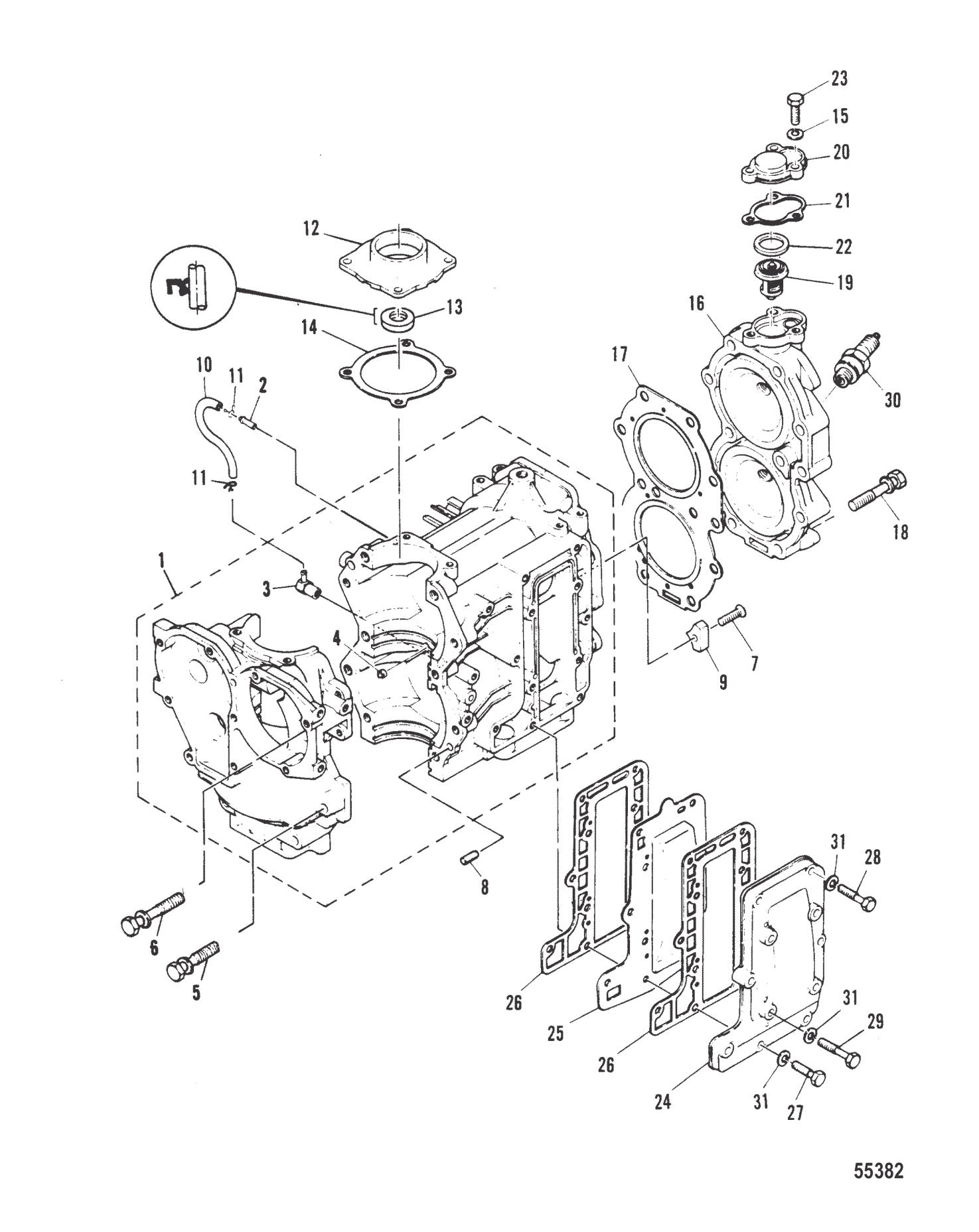 Crankcase & Cylinder Head