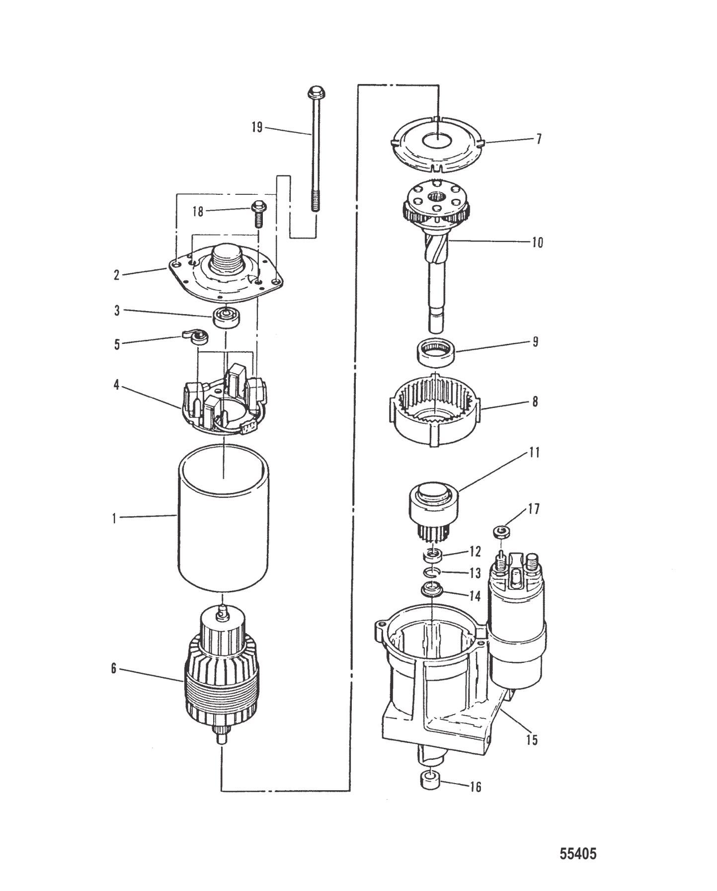 Starter Motor Delco Remy #9000762 8