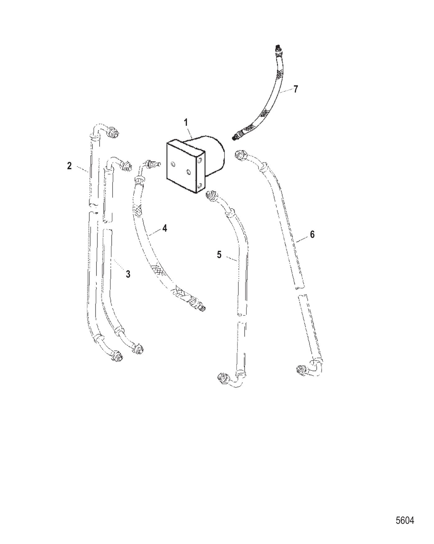 Connector Block & Hydraulic Hoses (Wet & Dry Sump)