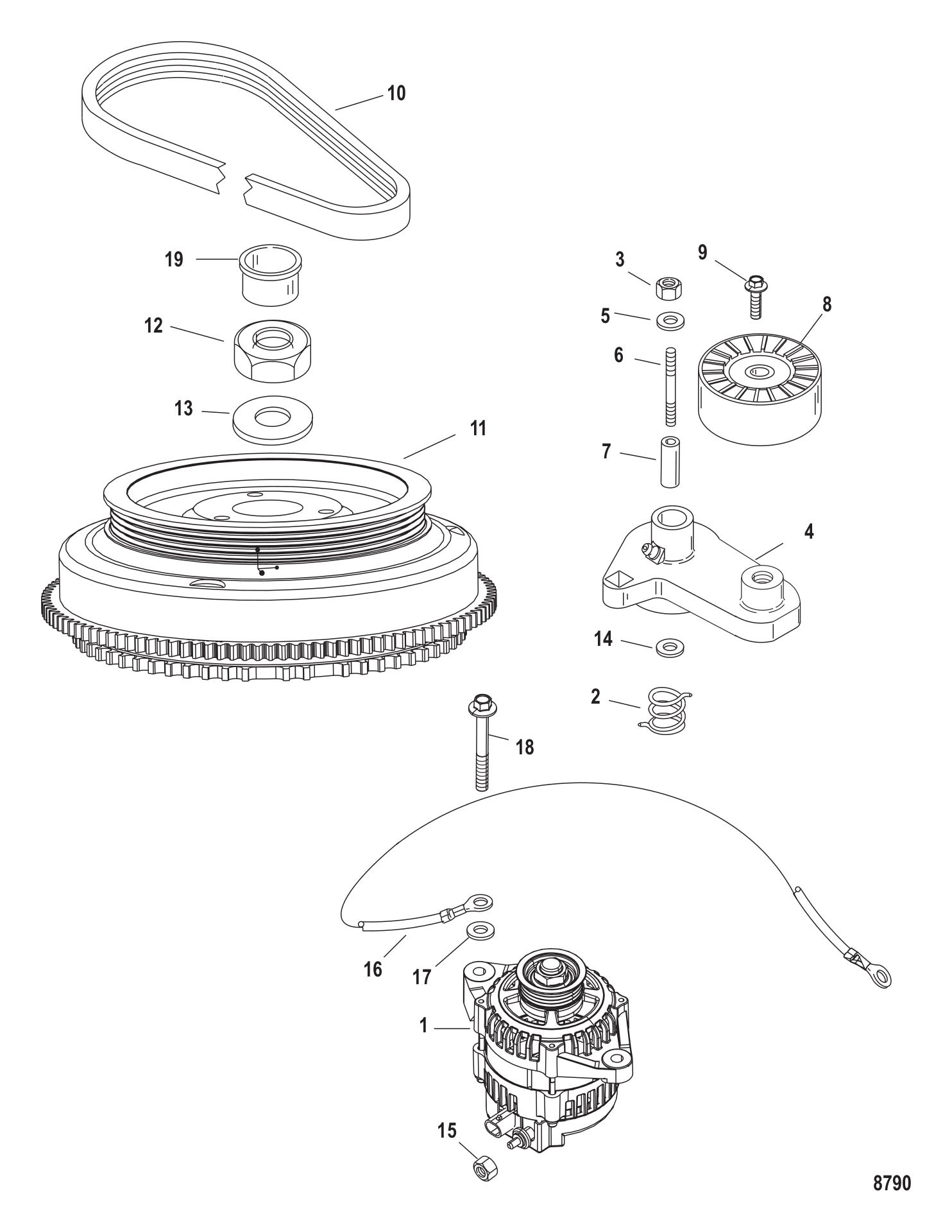 Flywheel / Alternator