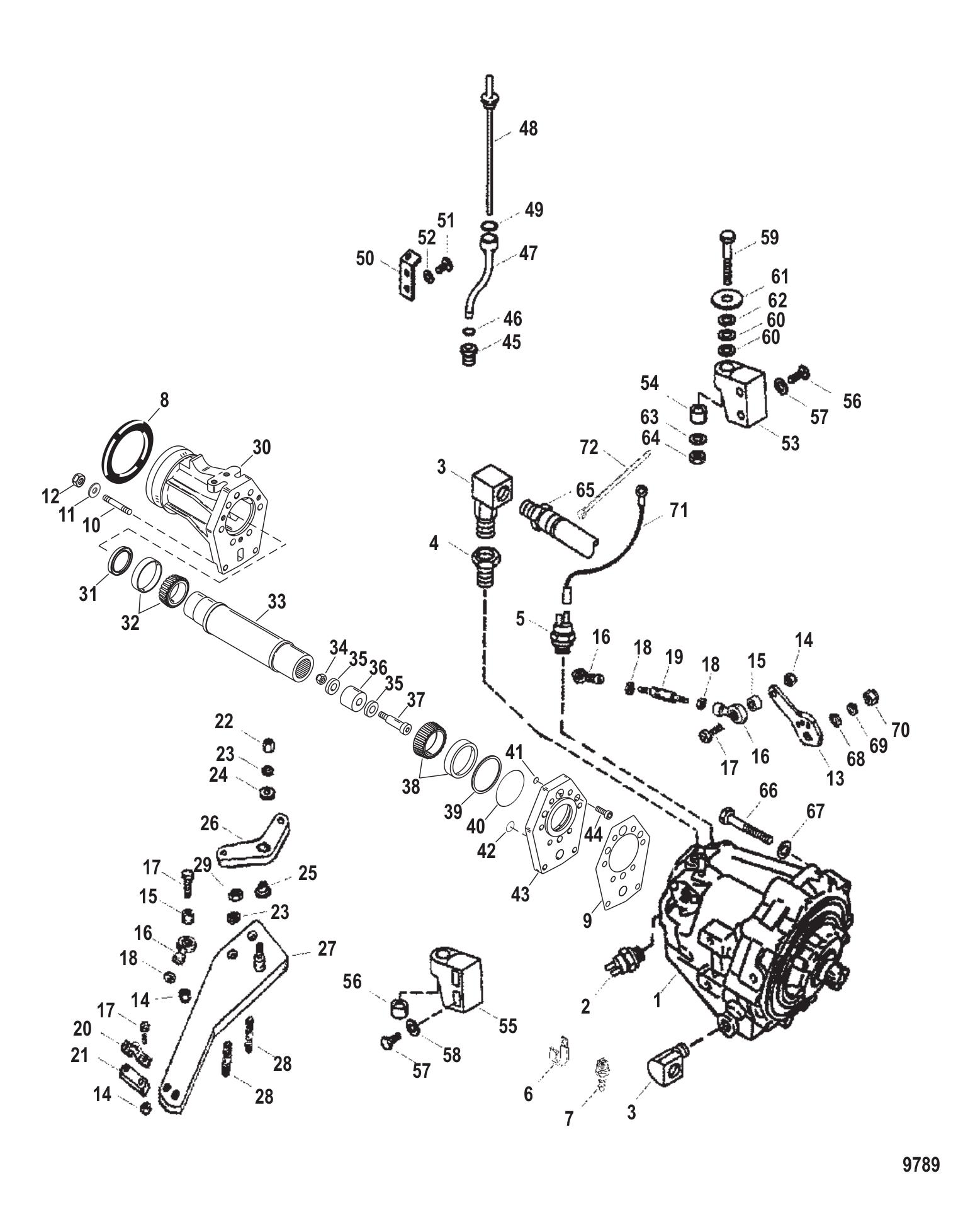 Transmission & Components (Six Drive / Bravo)