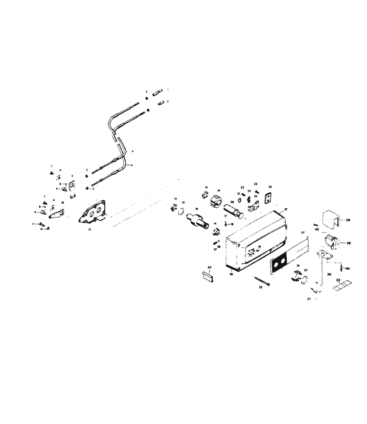 Chrysler 105 HP (1983) Remote Control Parts