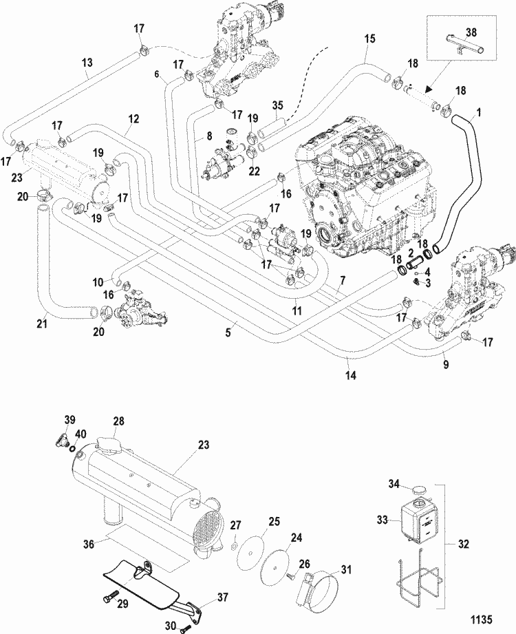 Engine section