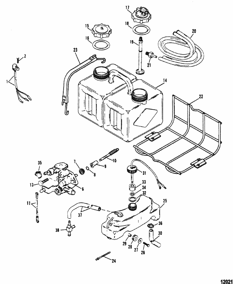 Continuouswave Whaler Reference Mercury Automatic Oil Gasoline Mixing System