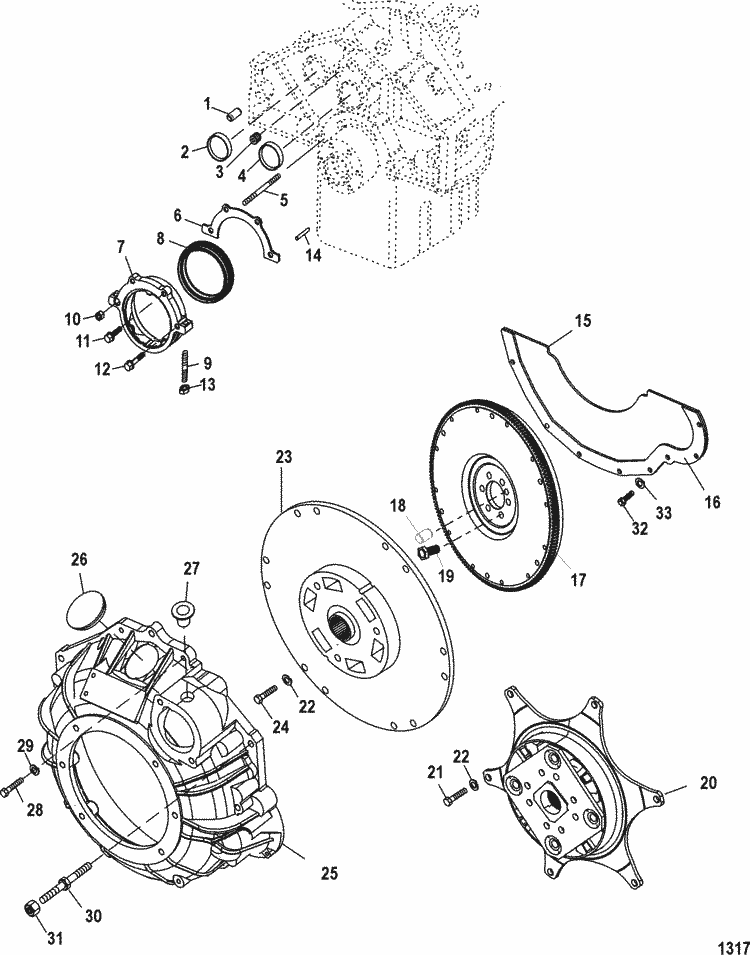 Engine section