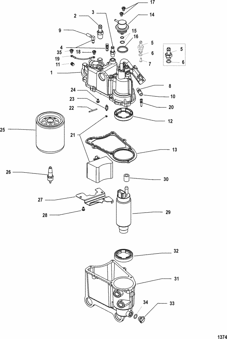 Engine section