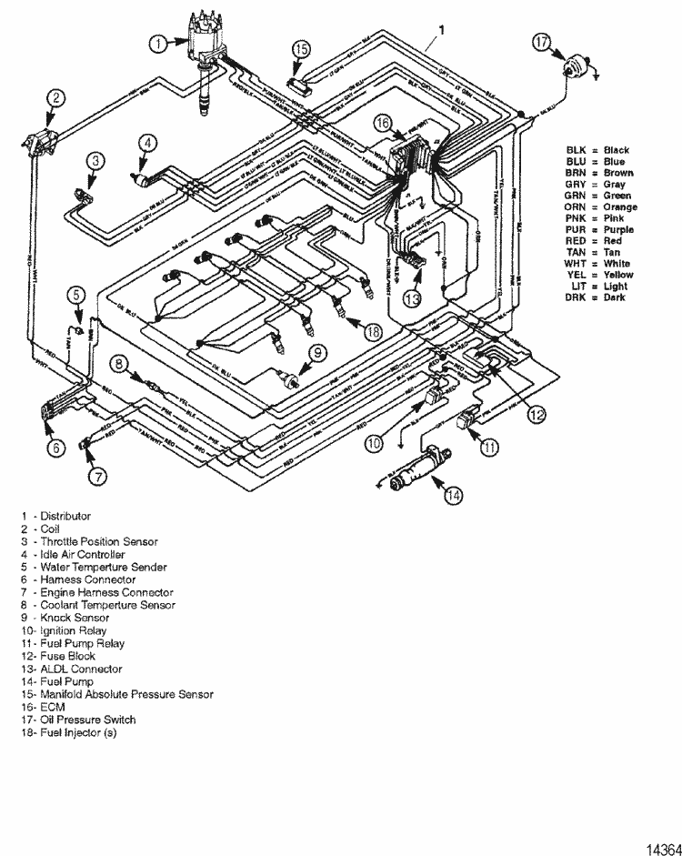 mercruiser race engine \u0026 drive scorpion 377 sterndrive electrical Mercruiser Engine Wiring Diagram engine section